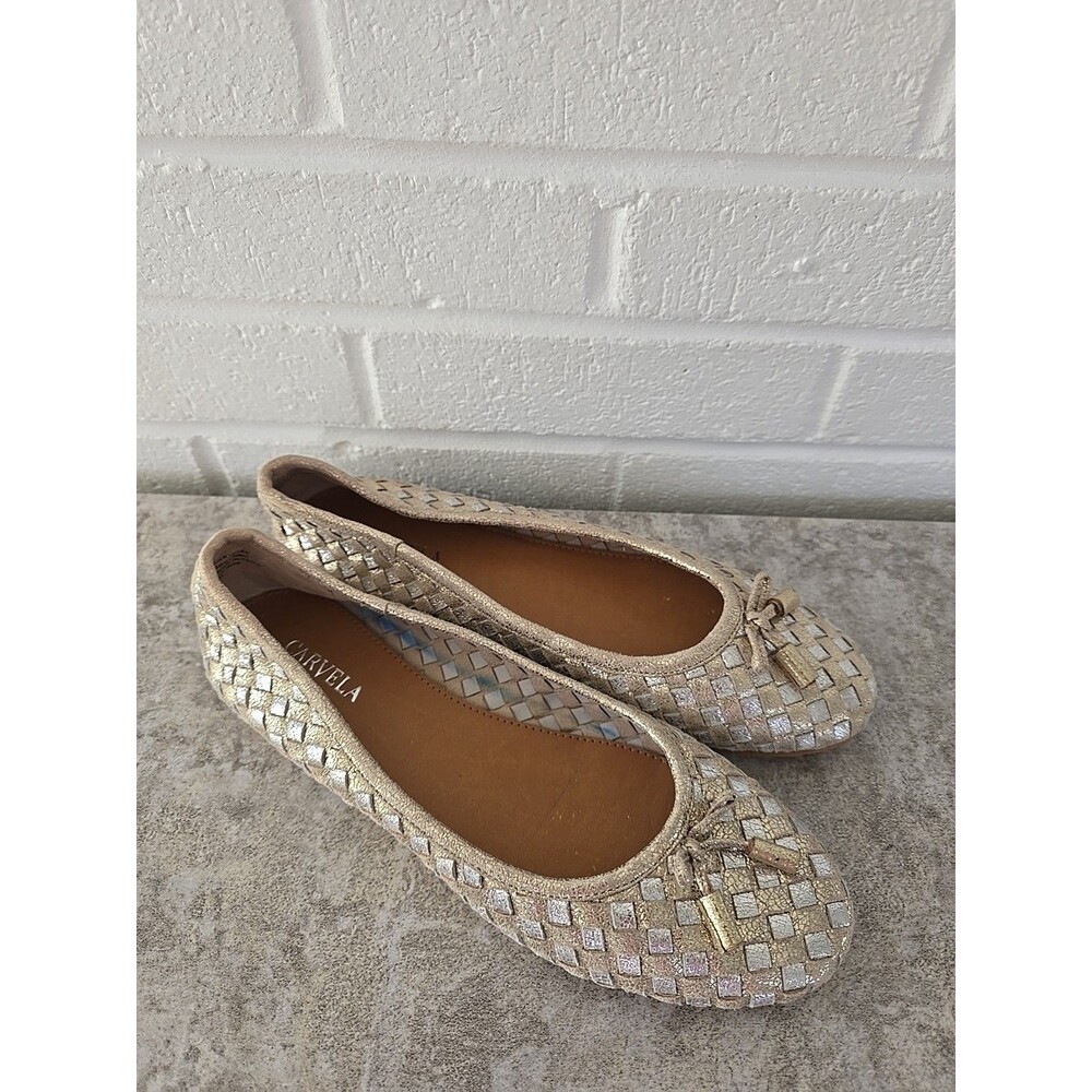 Carvela Women's Leather Flats Size 39 US 8.5